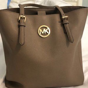 Michael Kors Taupe Tote in Great Condition